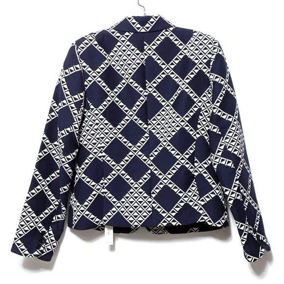 NWT TRINA TURK Minty 2 Geometric Jacket 12 - Picture 9 of 13